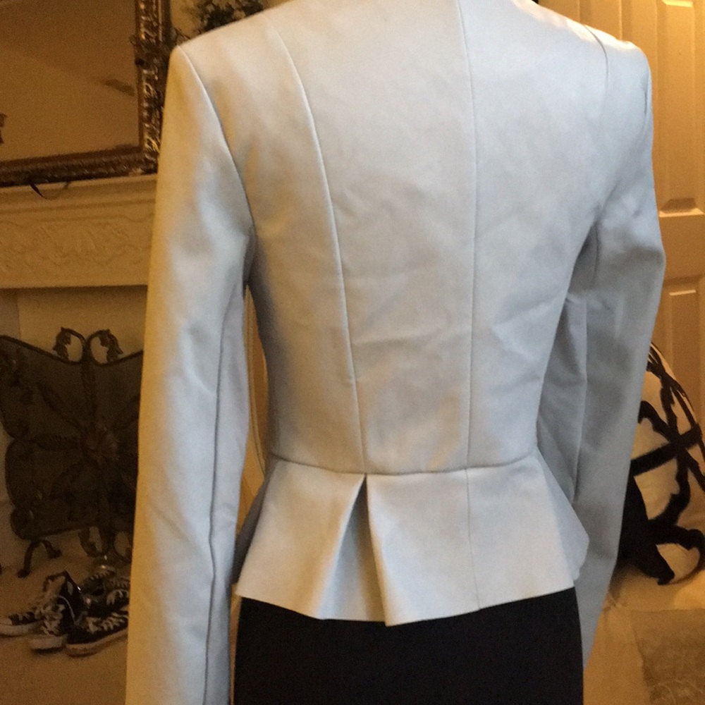 Light grey pleather jacket - Picture 4 of 4